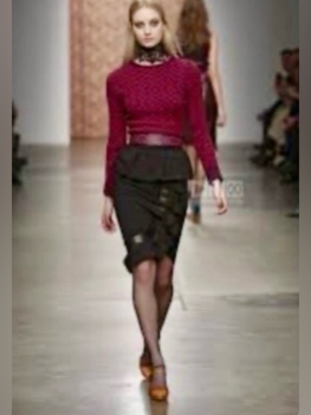 Sophie Theallet - Ruffle Skirt - Black - FR36/US4 - Excellent shape